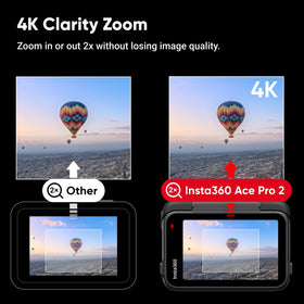 Insta360 Ace Pro 2 MegaView wide-angle lens frames broad landscape scenes