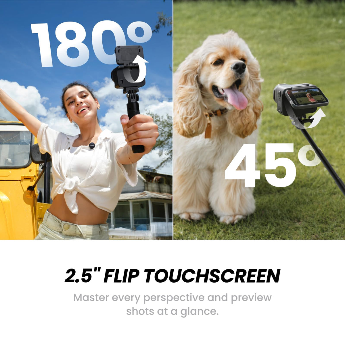 Insta360 Ace Pro 2 Dual AI chips deliver smarter stabilization.