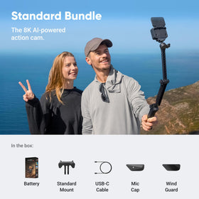 Insta360 Ace Pro 2 waterproof housing ready for underwater adventures