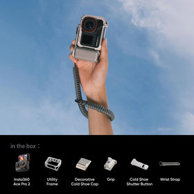 Insta360 Ace Pro 2 Xplorer bundle contents shown for full adventure setup.