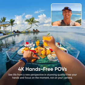 Insta360 GO 3S Action Pod with 2.2-inch flip screen