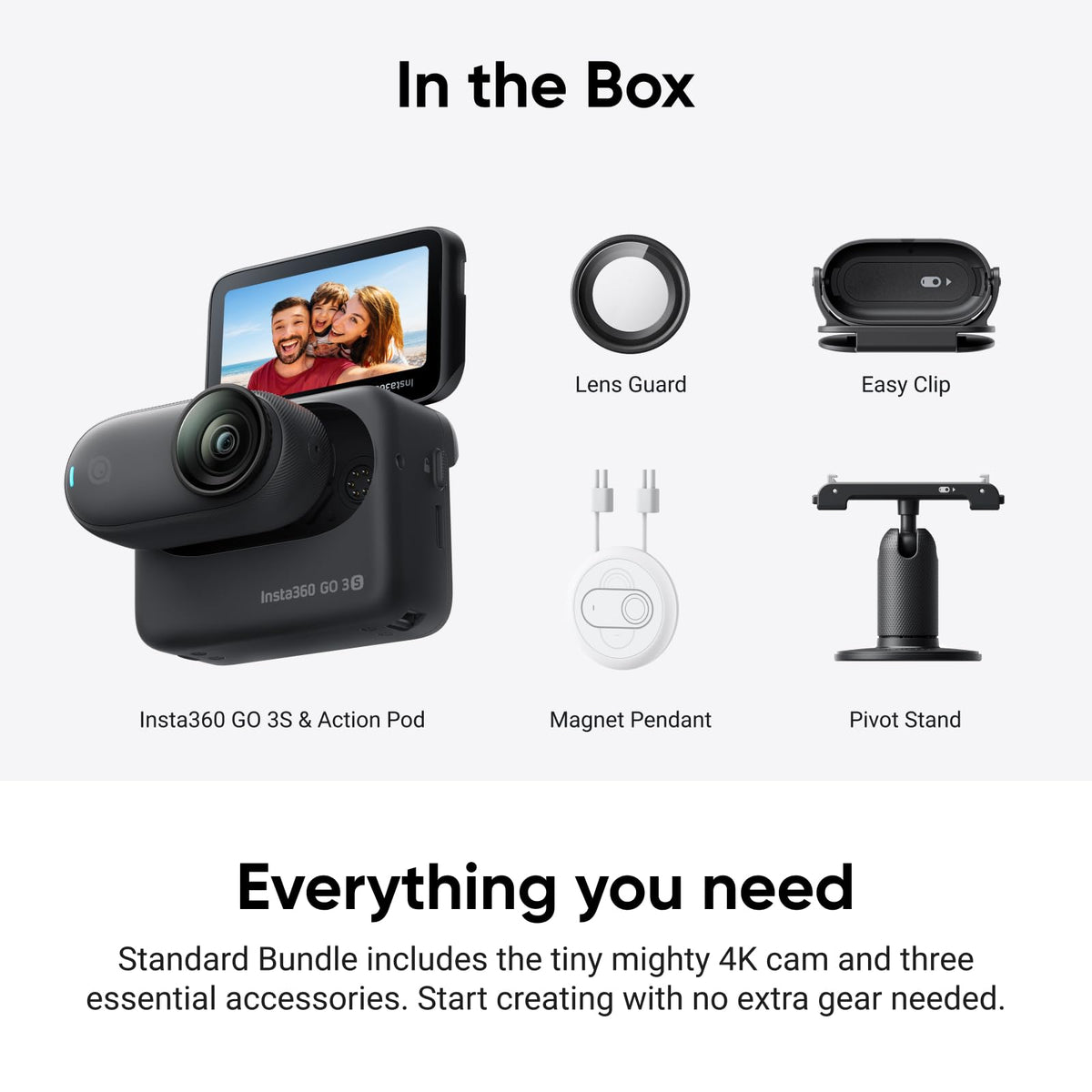 Insta360 GO 3S AI editing highlights automatically sync to music