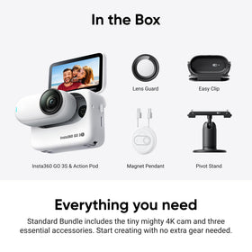 Insta360 GO 3S AI editing highlights automatically sync to music.