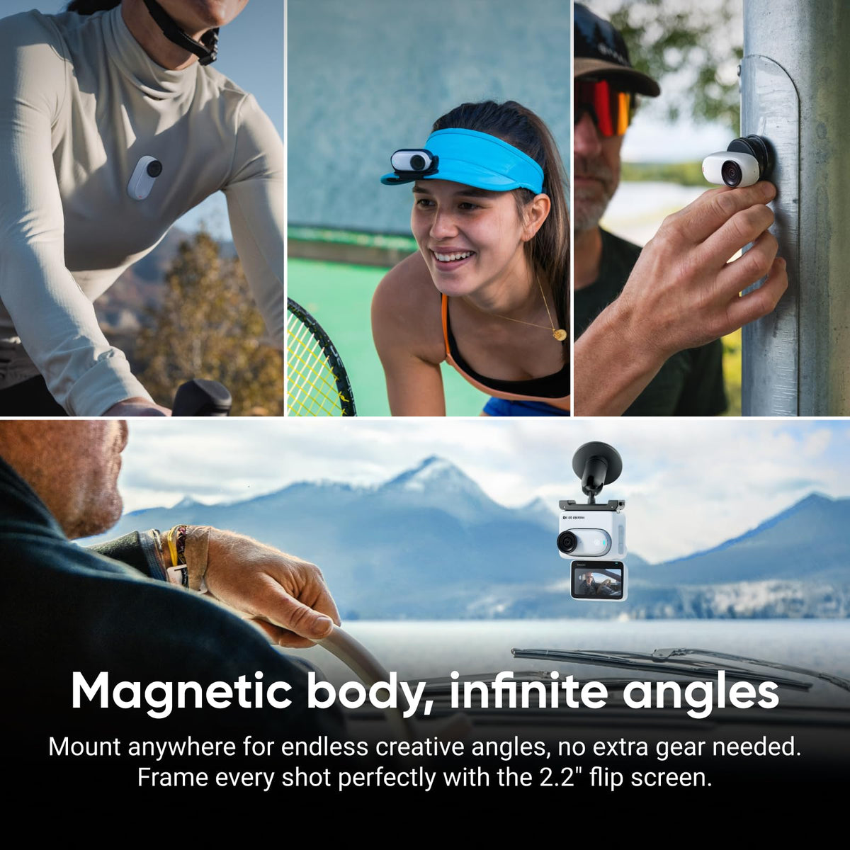 Insta360 GO 3S flowstate-stabilization provides smooth footage in motion