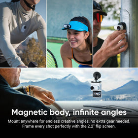Insta360 GO 3S flowstate-stabilization provides smooth footage in motion