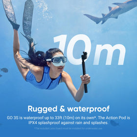 Insta360 GO 3S Lens Guard preinstalled for lens protection