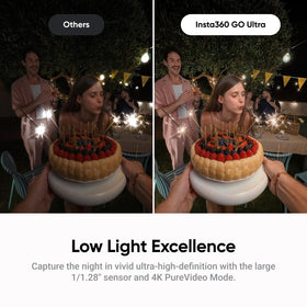 Insta360 GO Ultra offers up to 200 minutes on a charge