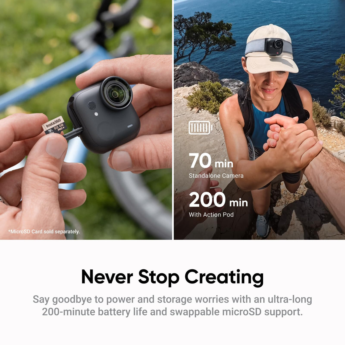 Insta360 GO Ultra auto-editing creates share-ready videos quickly