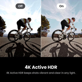 Insta360 GO Ultra Pogacar Edition Tour Yellow styling stands out on rides.
