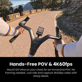 Insta360 GO Ultra Pogacar Edition ultra-wide 156° FOV enhances scenery.
