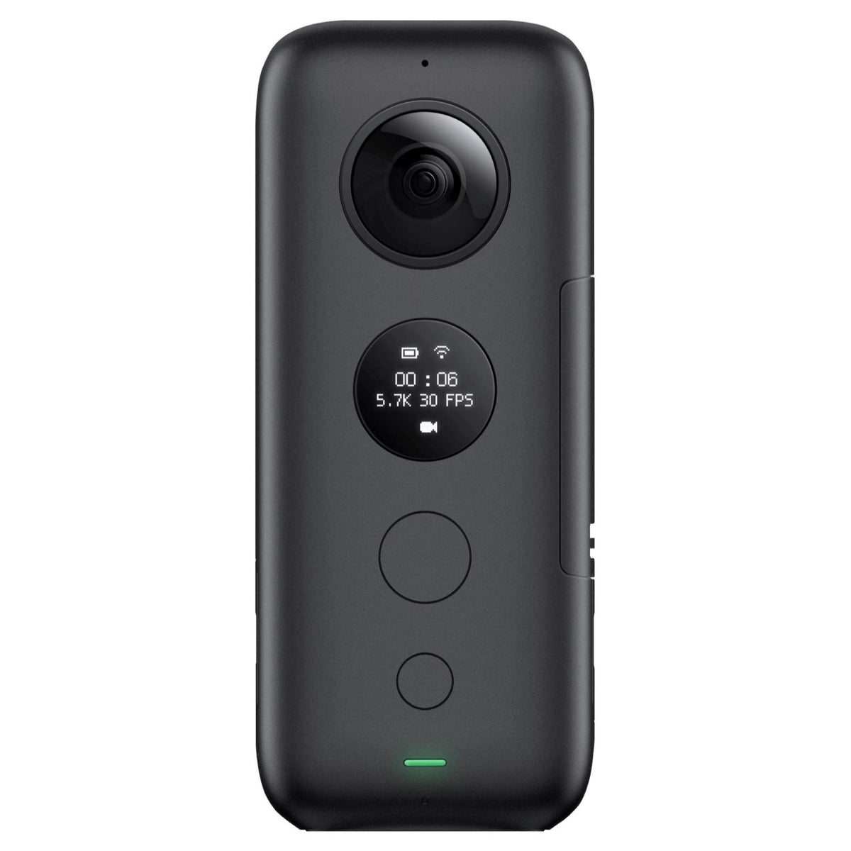 Insta360 ONE X in 360-degree 5.7K video mode for immersive footage