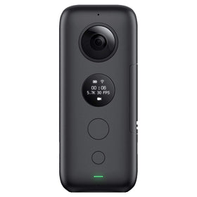 Insta360 ONE X in 360-degree 5.7K video mode for immersive footage