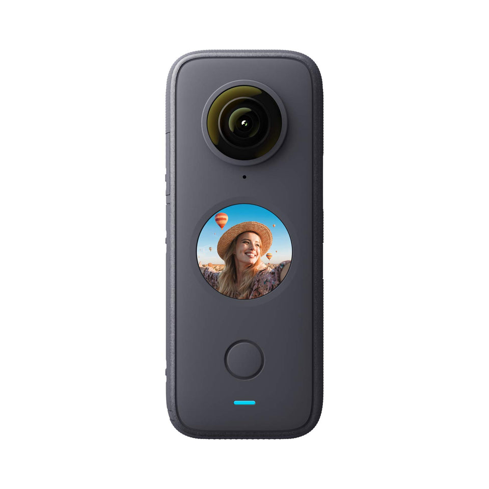 Insta360 ONE X2 360-degree shot for immersive travel and action footage.
