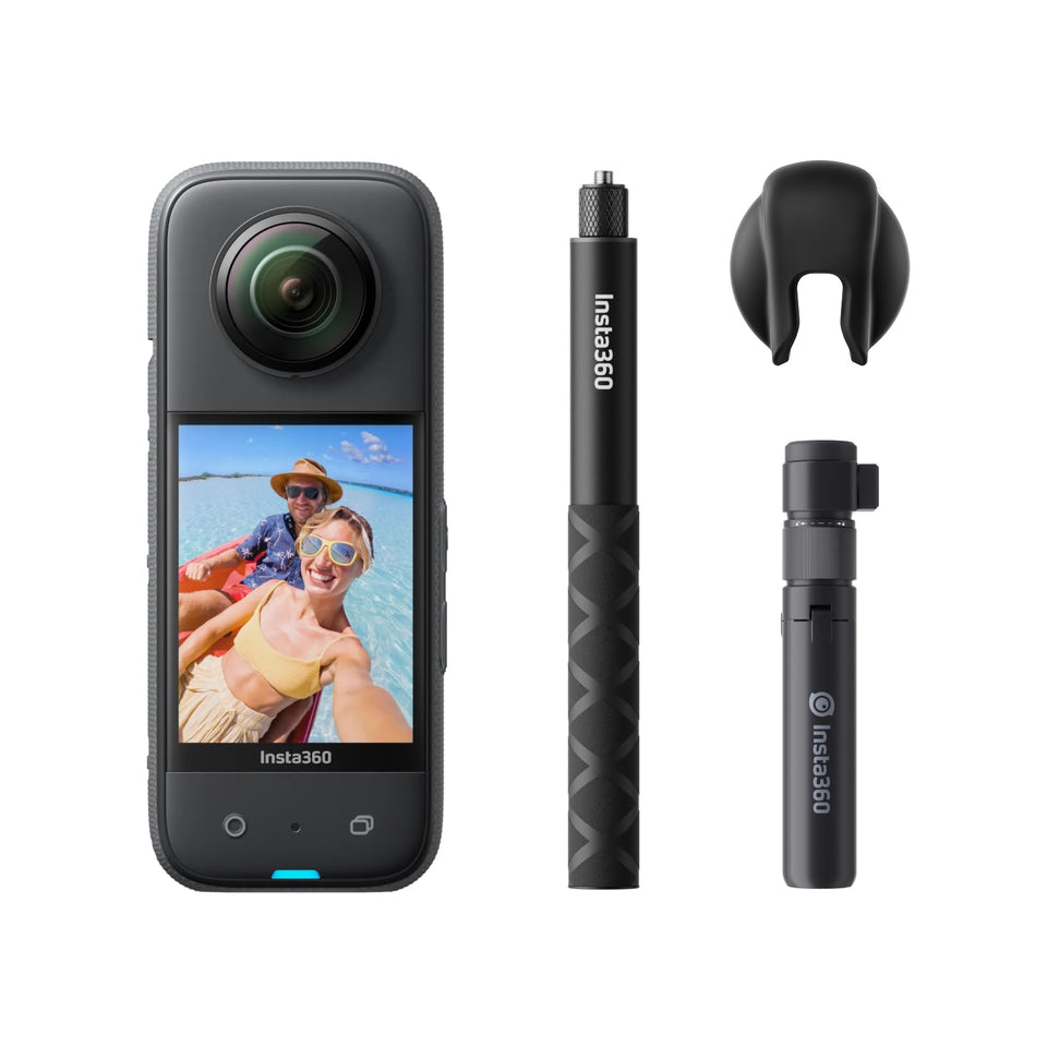 Insta360 X3 Bullet Time front view showcases immersive 360 capture for action scenes.