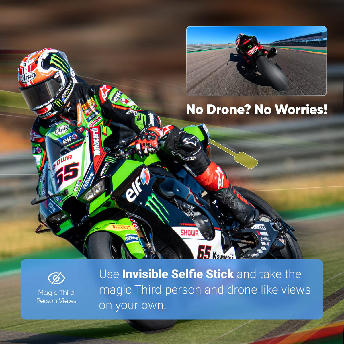 Insta360 X3 FlowState stabilization keeps action footage smooth.