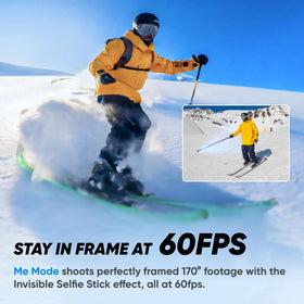 Insta360 X3 Snow Kit 128GB microSD card for ample storage