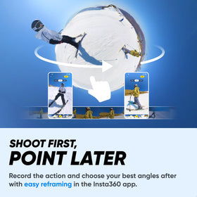 Insta360 X3 Snow Kit invisible selfie stick with strong carbon fiber
