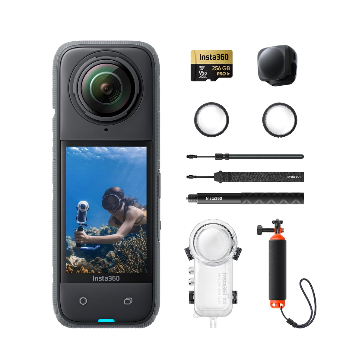 Insta360 X4 captures 8K immersive video for breathtaking adventures.