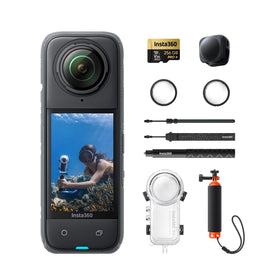 Insta360 X4 captures 8K immersive video for breathtaking adventures.