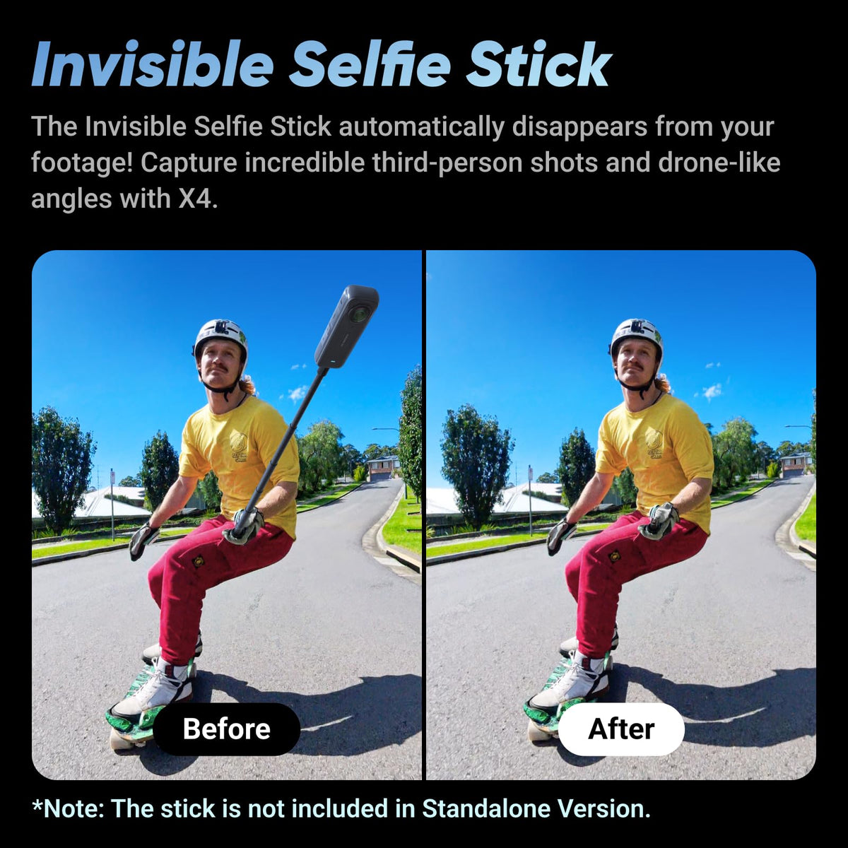 Insta360 X4 AI reframing after shoot enables flexible storytelling