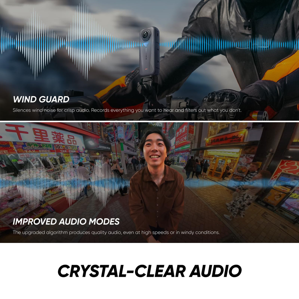 Insta360 X4 Air AI editing and cloud backup streamline sharing.