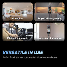 Insta360 X4 Air 2010mAh battery powers longer shooting sessions.