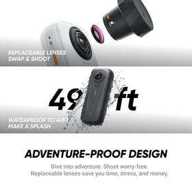 Insta360 X4 Air FlowState stabilization and horizon lock keep footage steady.