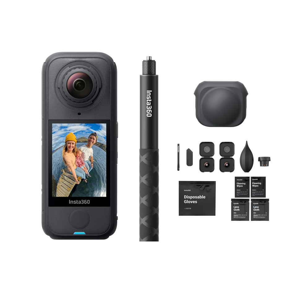 Insta360 X4 Air ultra-lightweight 165g camera for on-the-go filming.