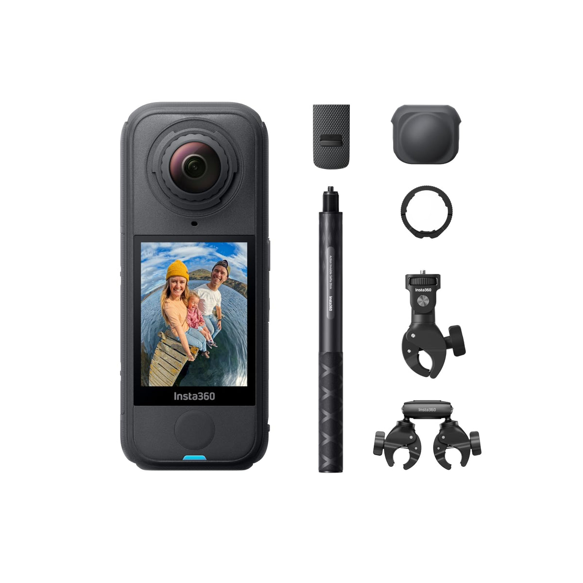 Insta360 X4 Air lightweight camera showcases portability for on-the-go filming.