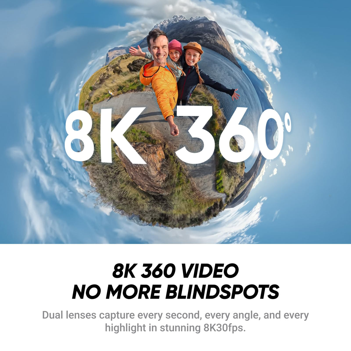 Insta360 X4 Air shoot first, frame later with intuitive app reframing tools.
