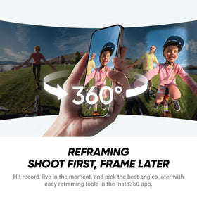 Insta360 X4 Air invisible selfie stick enables dramatic angles