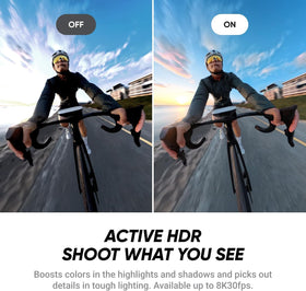 Insta360 X4 Air waterproof design stands up to wet conditions.