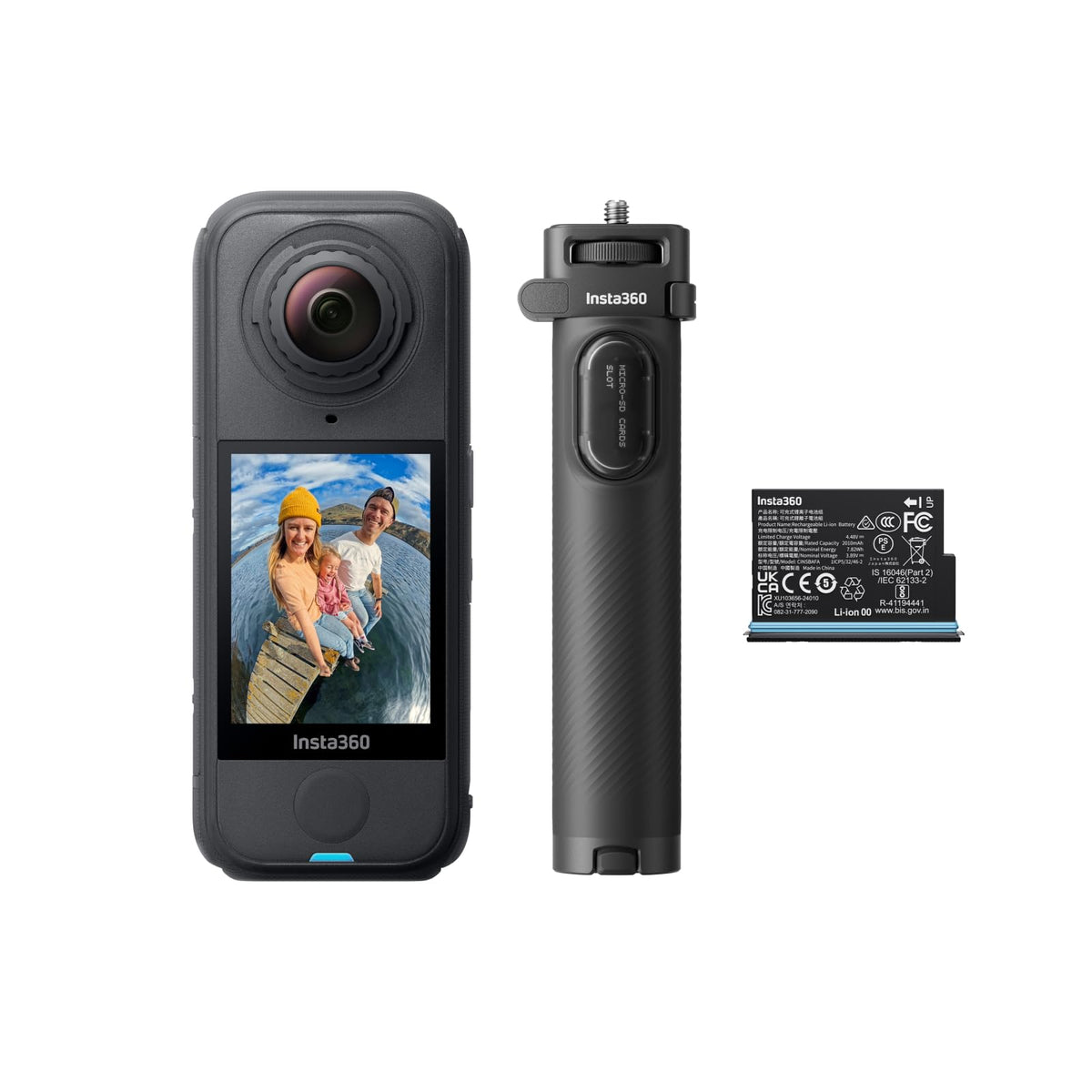 Insta360 X4 Air weight 165g for ultra-portable travel filming.