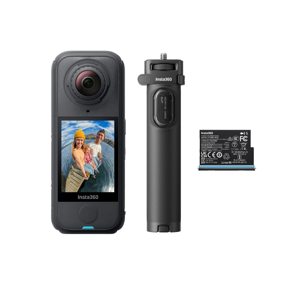 Insta360 X4 Air weight 165g for ultra-portable travel filming.