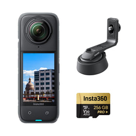 Insta360 X4 360-shot construction site coverage for comprehensive project context.