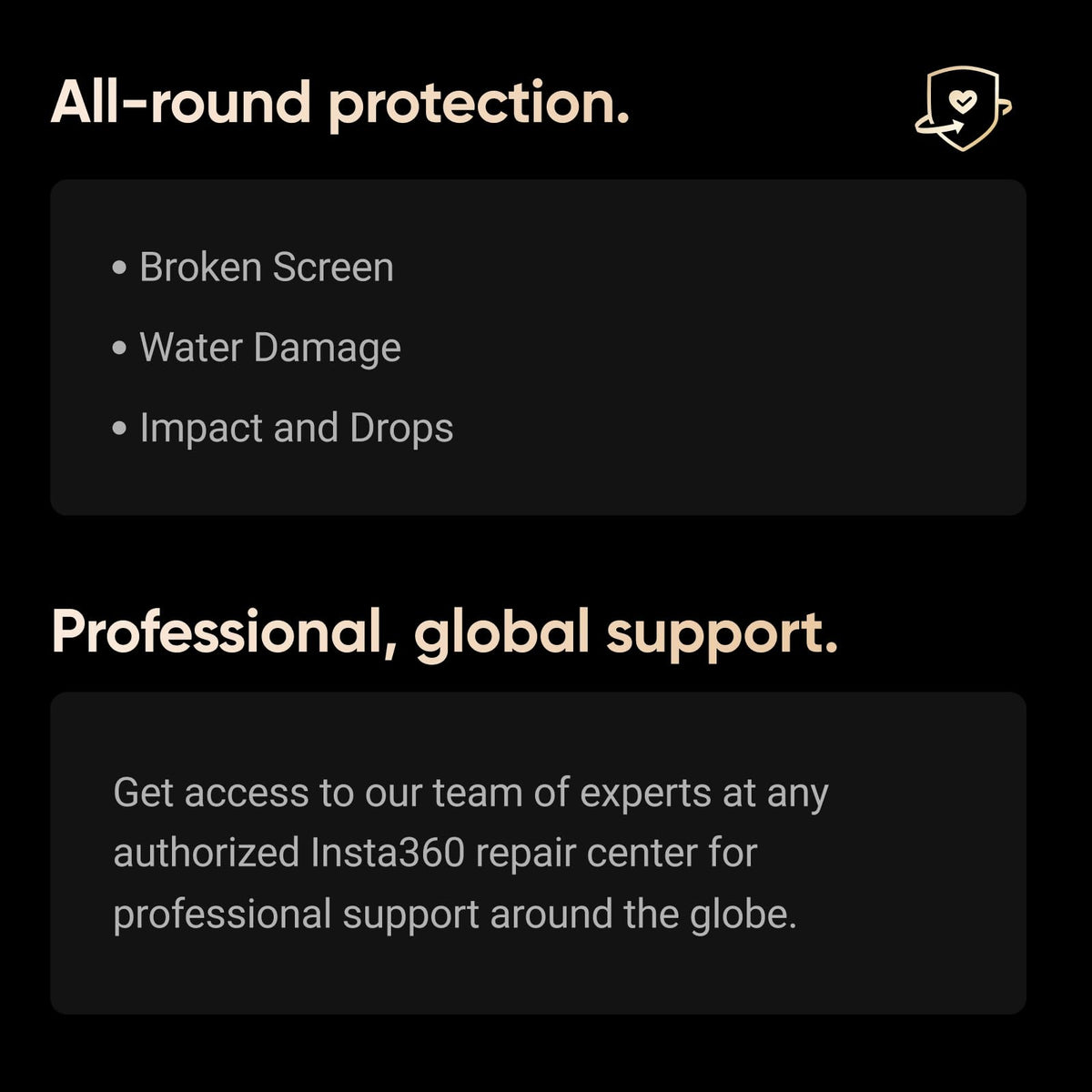 Insta360 X4 FlexiCare waterproof case protects gear for underwater shoots.