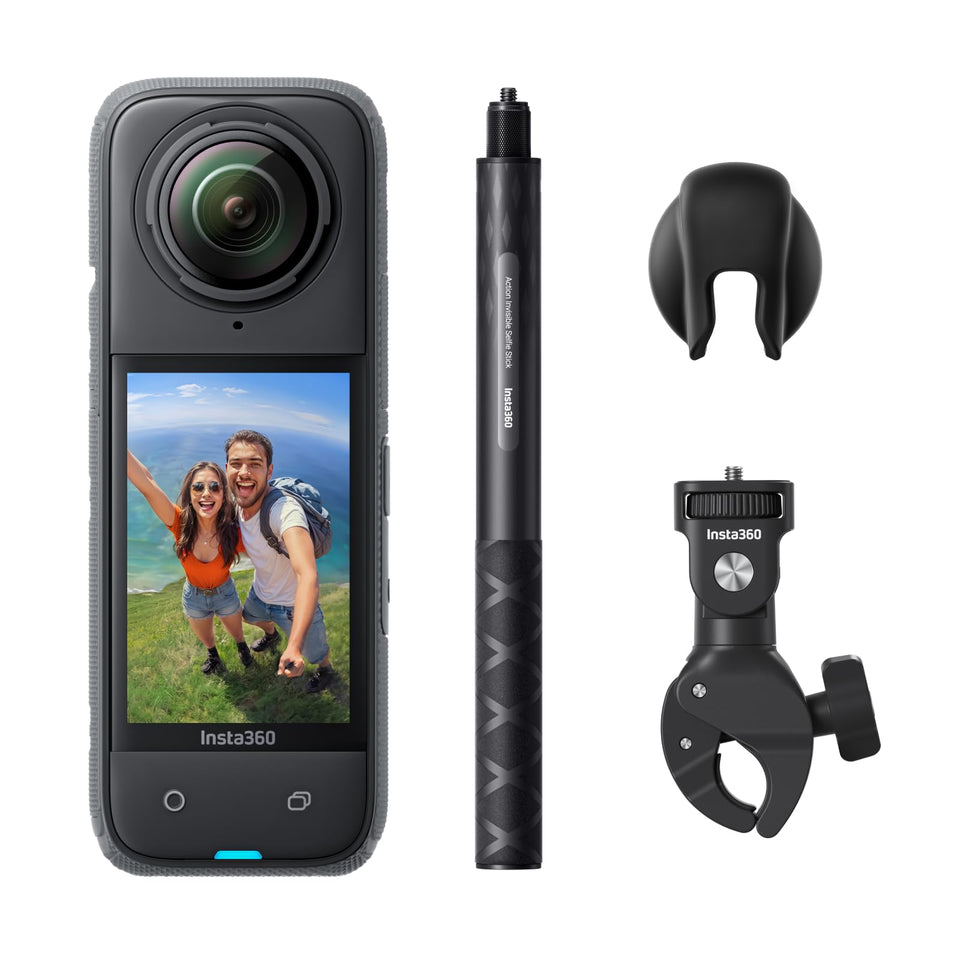 Insta360 X4 immersive 8K 360 video for cinematic ride footage