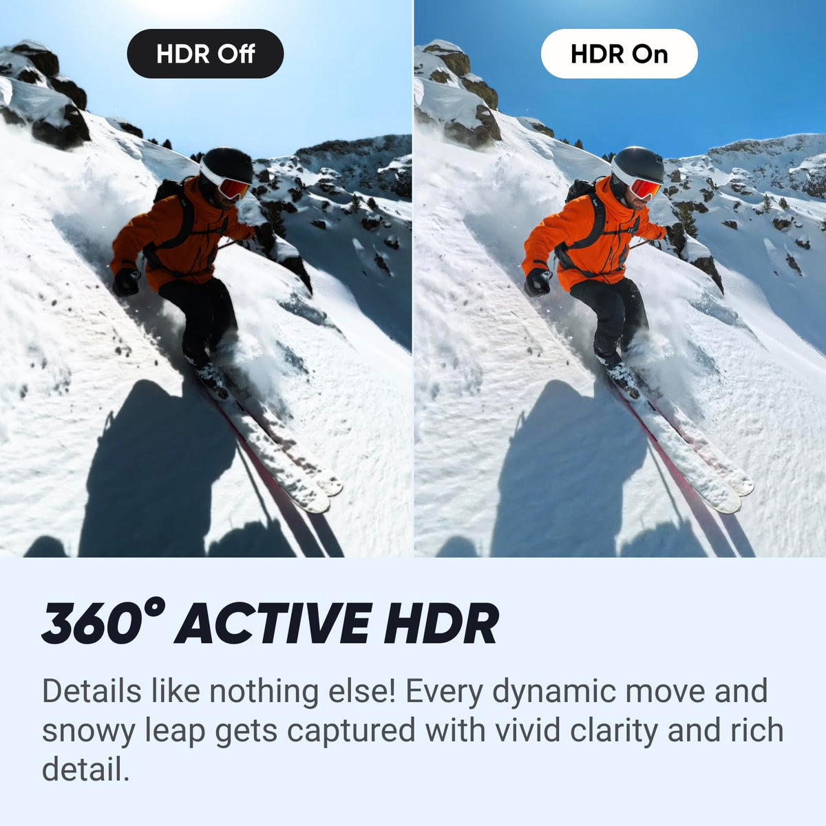Insta360 X4 Ski Bundle uses AI editing to simplify post-shoot reframing