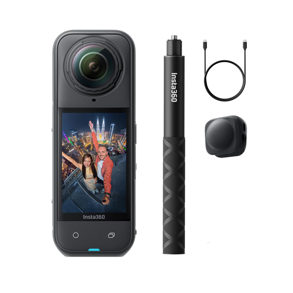 Insta360 X5 captures vibrant 8K 360° video for immersive adventures.