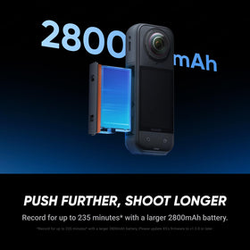 Insta360 X5 BMW Motorrad Edition waterproof to 49 feet for underwater and wet rides
