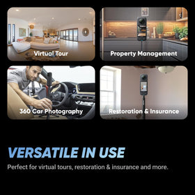 Insta360 X5 in-box kit with tripod and 256GB microSD for quick setup