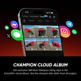 Insta360 X5 MM93 Championship Edition invisible selfie stick enables unseen angles