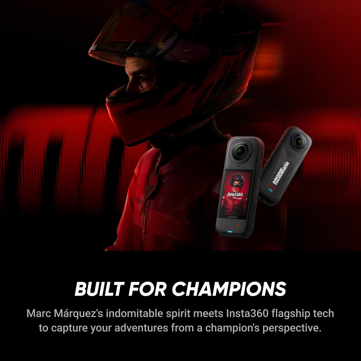 Insta360 X5 MM93 Championship Edition low-light AI enhances clarity in dim scenes