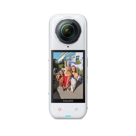 Insta360 X5 Satin White captures immersive 8K360 video with rich color and depth