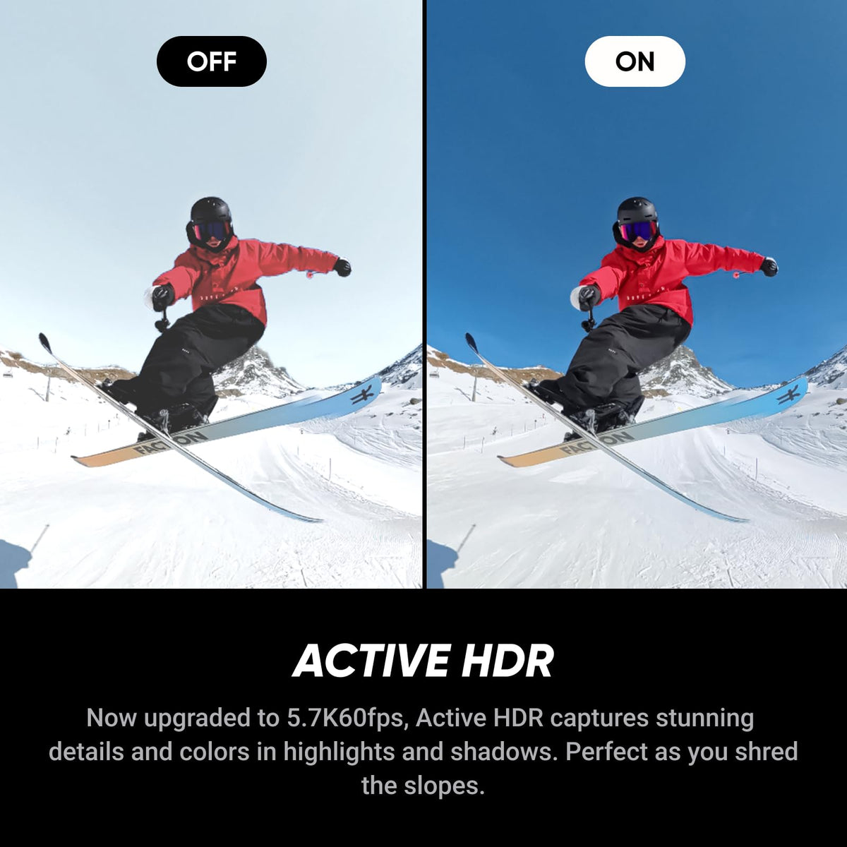 Insta360 X5 InstaFrame Mode auto-tracks for ready-to-share videos.