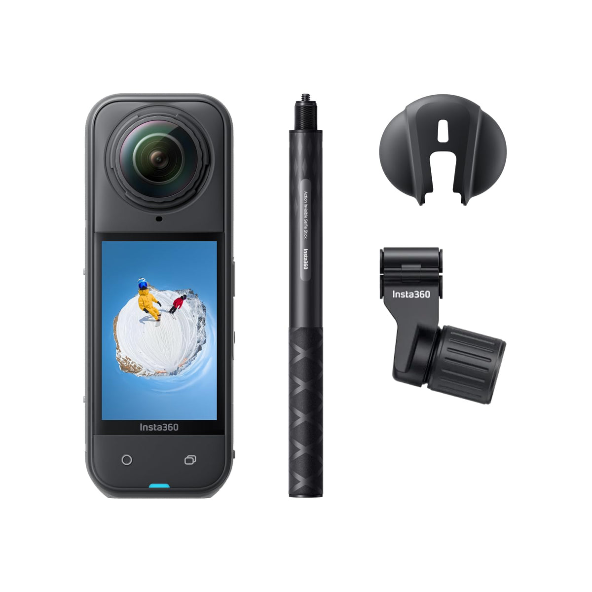 Insta360 X5 Ski Bundle overview for extreme snow adventures with 8K 360 capture.