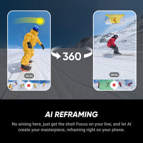 Insta360 X5 replaceable lenses enable quick field maintenance.