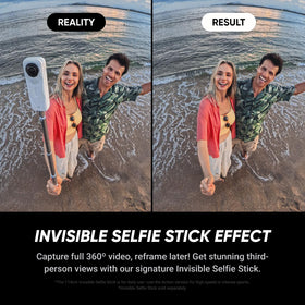Insta360 X5 satin white 3-hour battery supports extended shoots on the go.