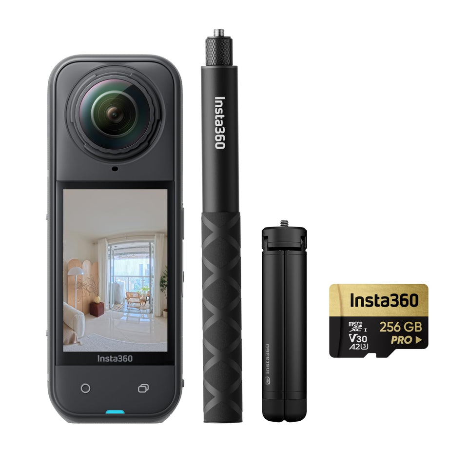 Insta360 X5 waterproof 8K 360 camera for all-weather filming