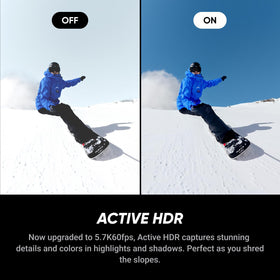 Insta360 X5 wind guard audio for clearer voices in wind.